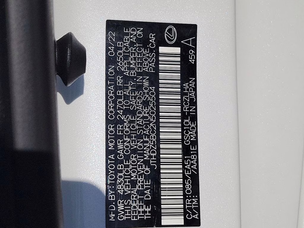 2022 Eminent White Pearl Lexus RC 350 Premium RWD Coupe