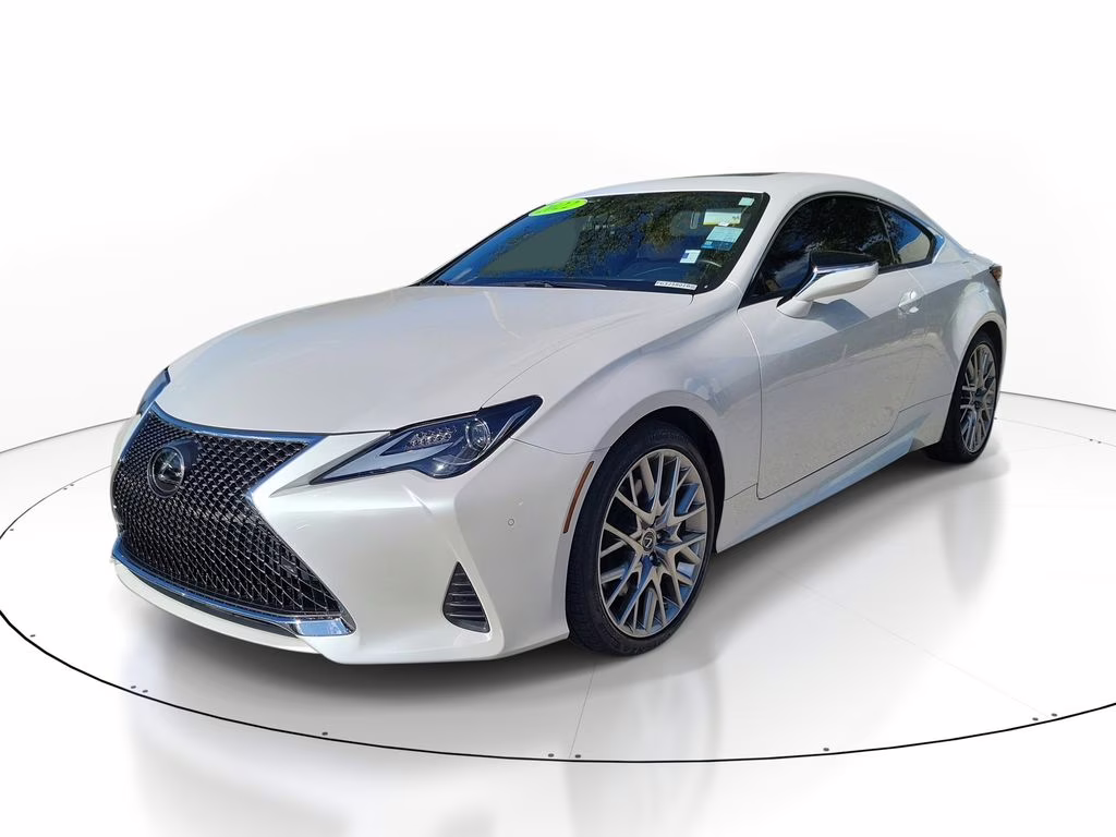 2022 Eminent White Pearl Lexus RC 350 Premium RWD Coupe