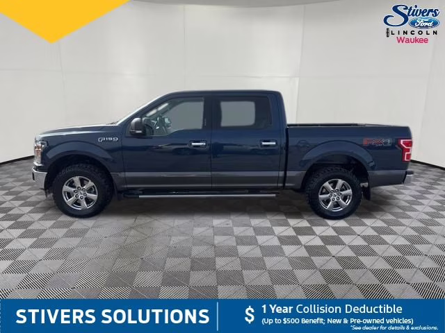 2019 Blue Ford F-150 XLT 4X4 Truck