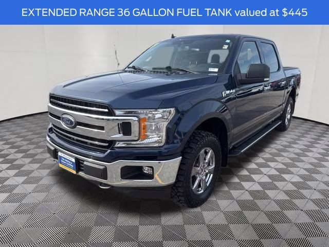 2019 Blue Ford F-150 XLT 4X4 Truck