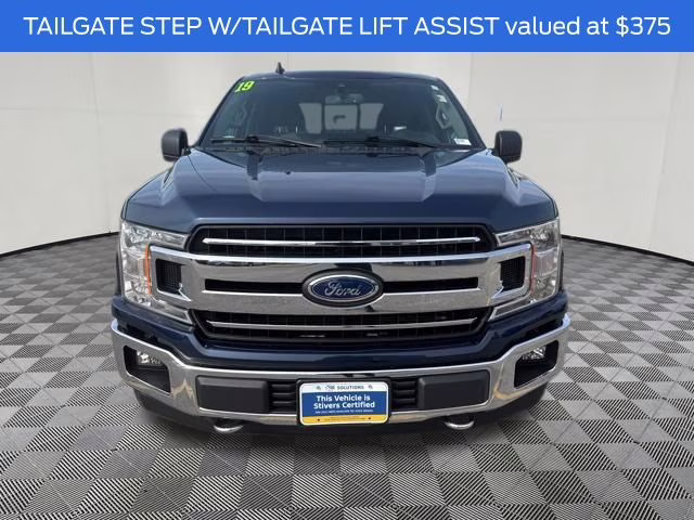 2019 Blue Ford F-150 XLT 4X4 Truck