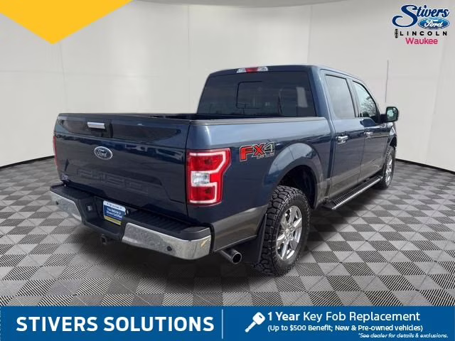2019 Blue Ford F-150 XLT 4X4 Truck