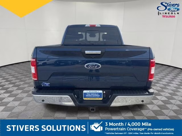 2019 Blue Ford F-150 XLT 4X4 Truck