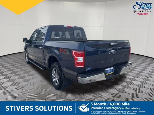 2019 Blue Ford F-150 XLT 4X4 Truck