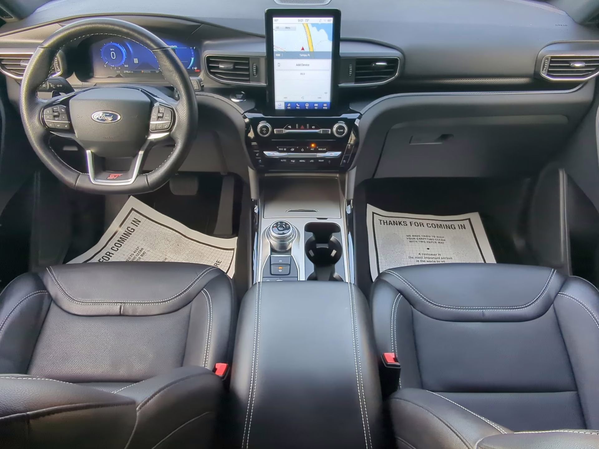 2023 Rapid Red Metallic Tinted Clearcoat Ford Explorer ST 4X4 SUV