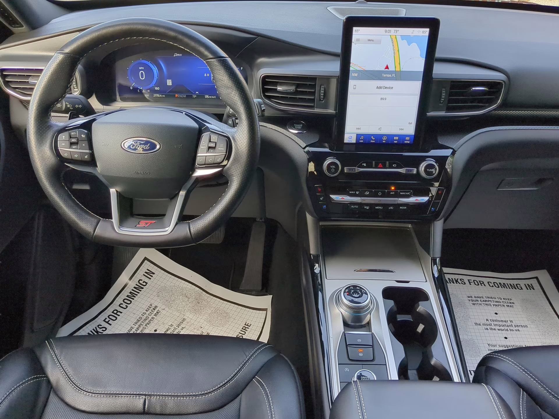 2023 Rapid Red Metallic Tinted Clearcoat Ford Explorer ST 4X4 SUV