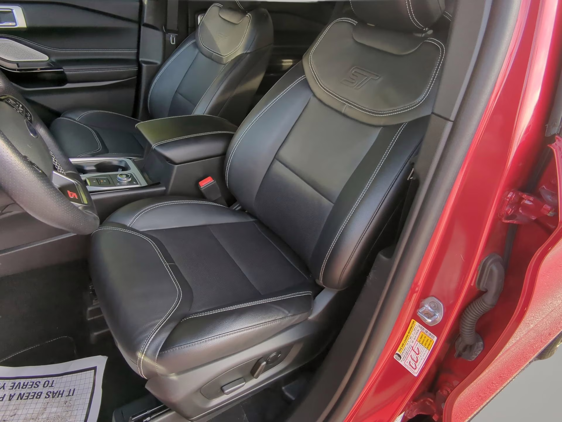 2023 Rapid Red Metallic Tinted Clearcoat Ford Explorer ST 4X4 SUV