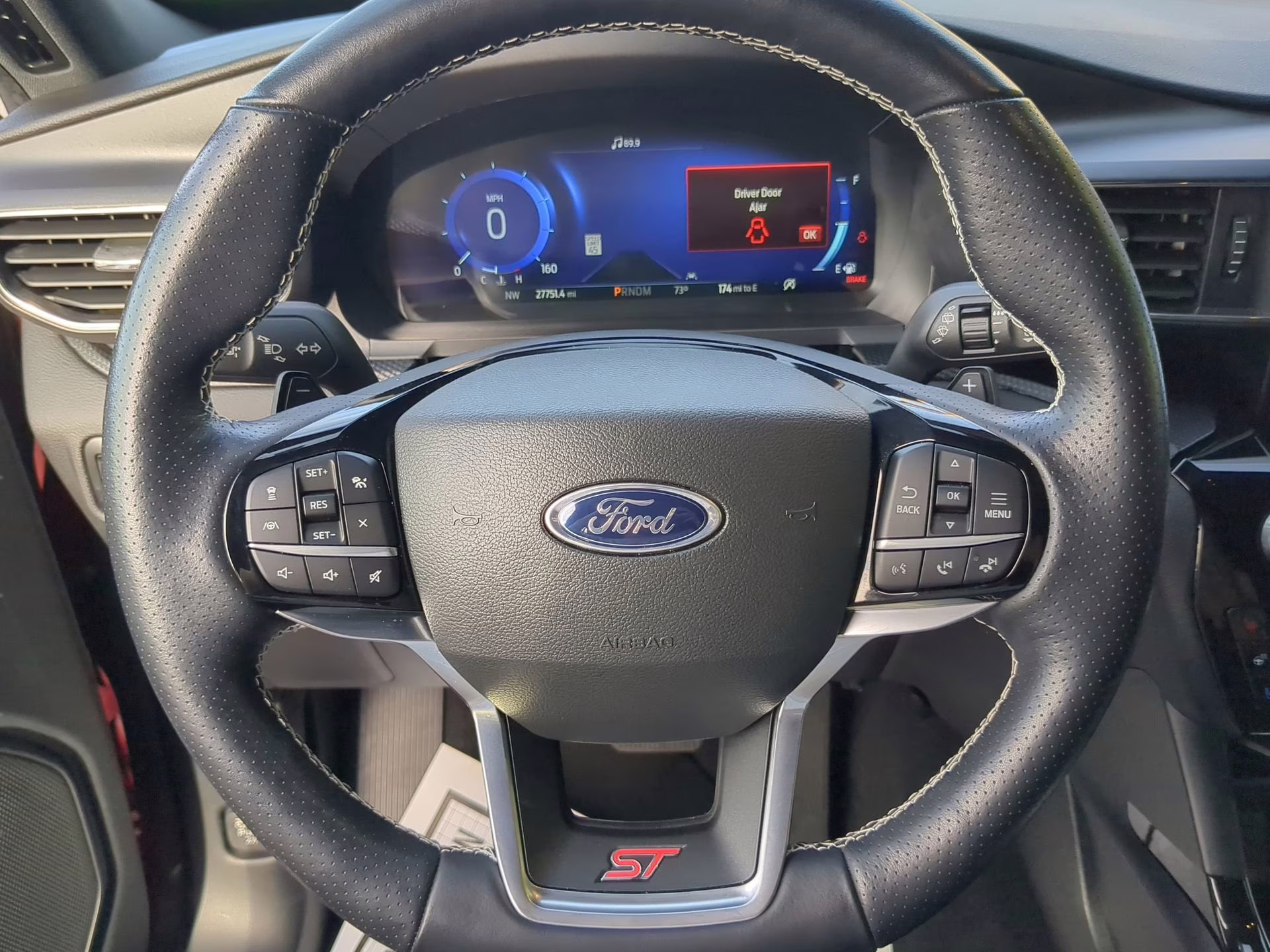 2023 Rapid Red Metallic Tinted Clearcoat Ford Explorer ST 4X4 SUV