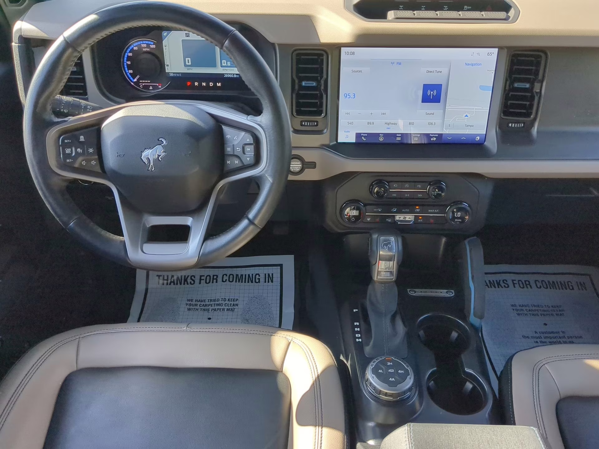 2024 Iconic Silver Metallic Ford Bronco Wildtrak 4X4 Convertible