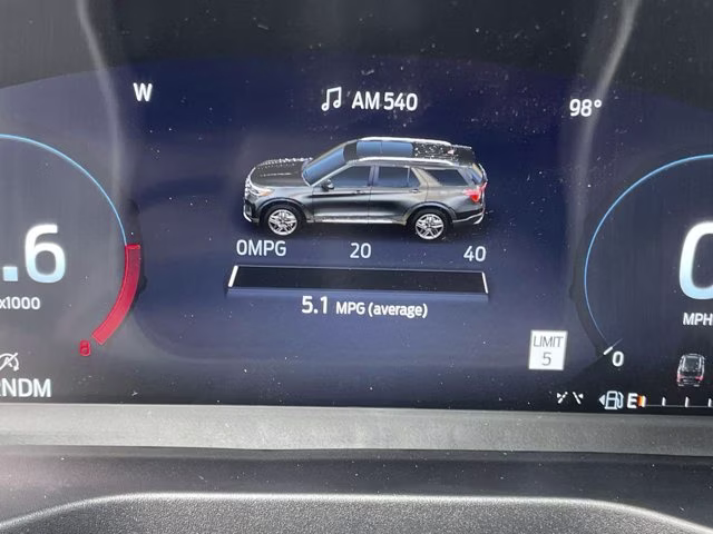 2026 Carbonized Gray Metallic Ford Explorer ST RWD SUV