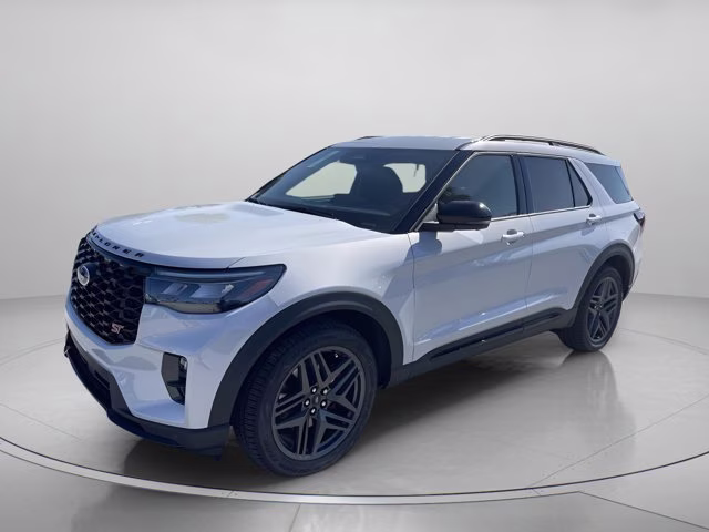 2026 Space White Metallic Ford Explorer ST RWD SUV