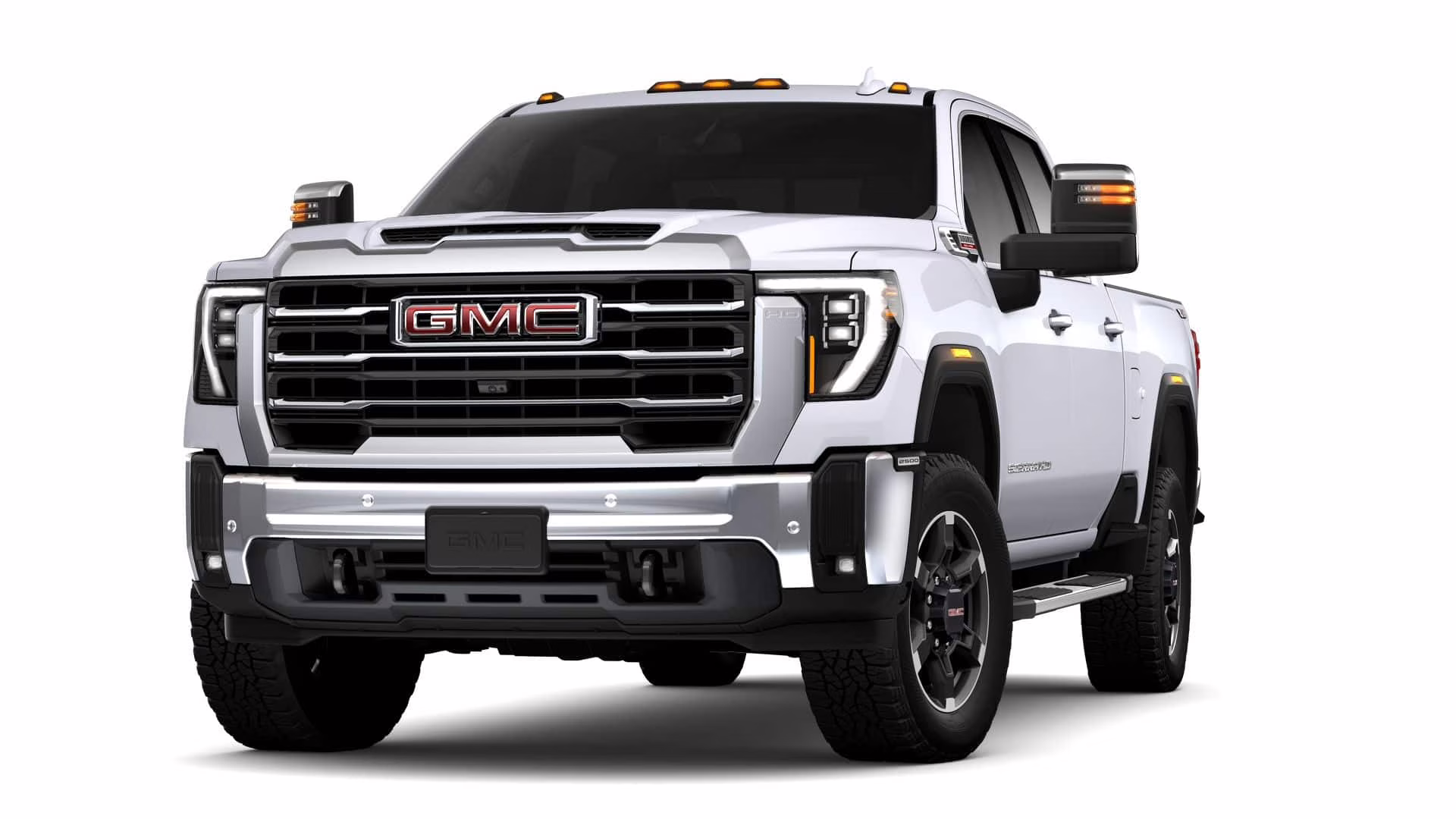2026 Glacier White Tricoat GMC Sierra 2500 HD SLT 4X4 Truck