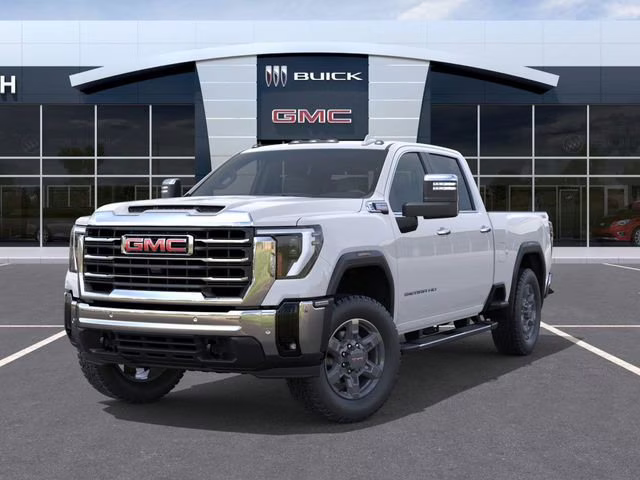 2026 Glacier White Tricoat GMC Sierra 2500 HD SLT 4X4 Truck