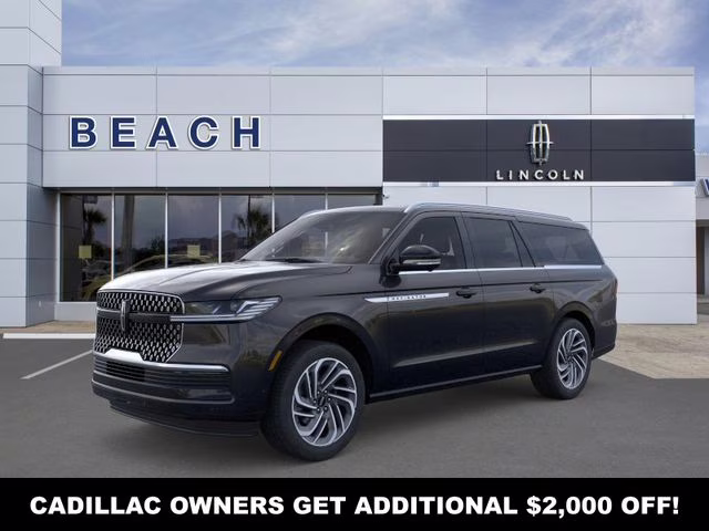 2026 Infinite Black Metallic Clearcoat Lincoln Navigator L Reserve 4X4 SUV