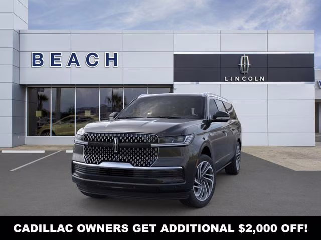 2026 Infinite Black Metallic Clearcoat Lincoln Navigator L Reserve 4X4 SUV