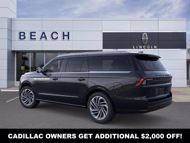 2026 Infinite Black Metallic Clearcoat Lincoln Navigator L Reserve 4X4 SUV