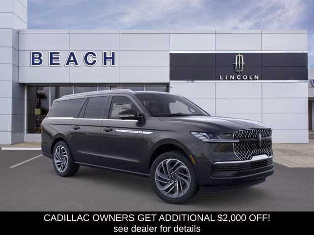 2026 Infinite Black Metallic Lincoln Navigator Reserve L 4X4 SUV