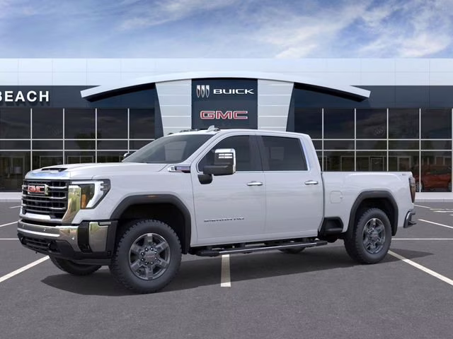 2026 Glacier White Tricoat GMC Sierra 2500 HD SLT 4X4 Truck