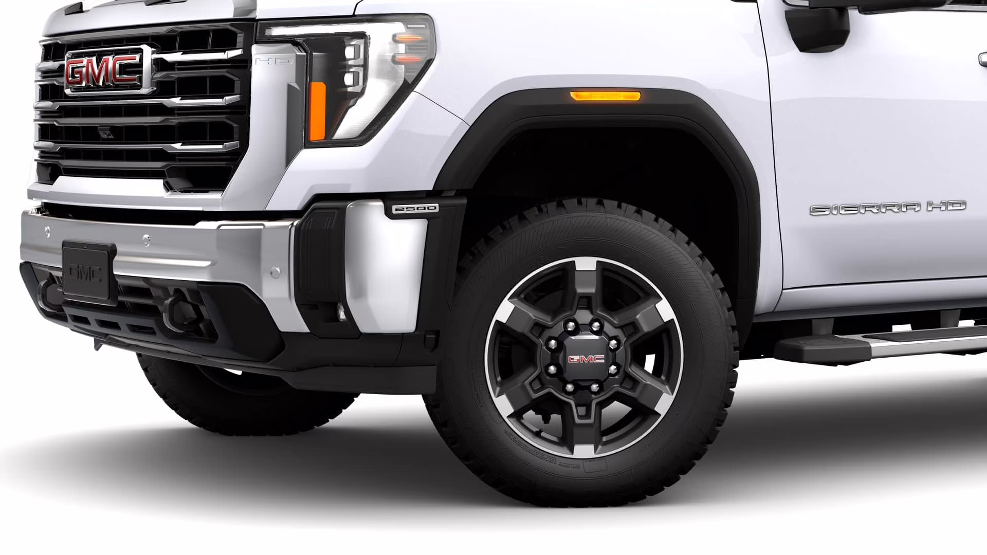 2026 Glacier White Tricoat GMC Sierra 2500 HD SLT 4X4 Truck