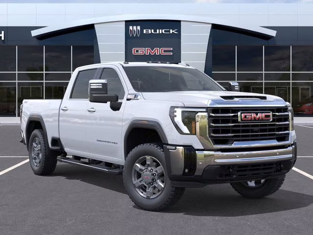 2026 Glacier White Tricoat GMC Sierra 2500 HD SLT 4X4 Truck