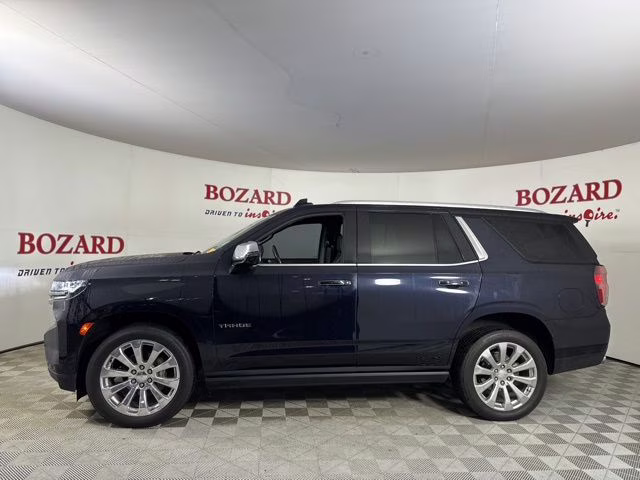2022 Midnight Blue Metallic Chevrolet Tahoe Premier RWD SUV