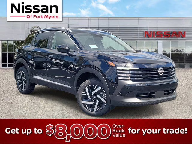 2026 Super Black Nissan Kicks SV FWD SUV