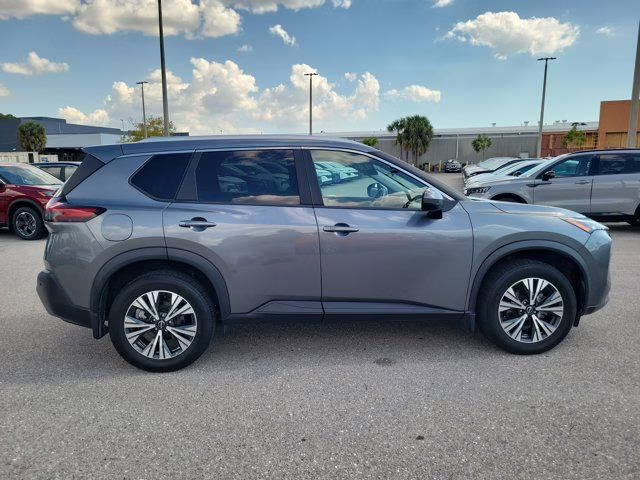 2023 Gun Metallic Nissan Rogue SV AWD SUV
