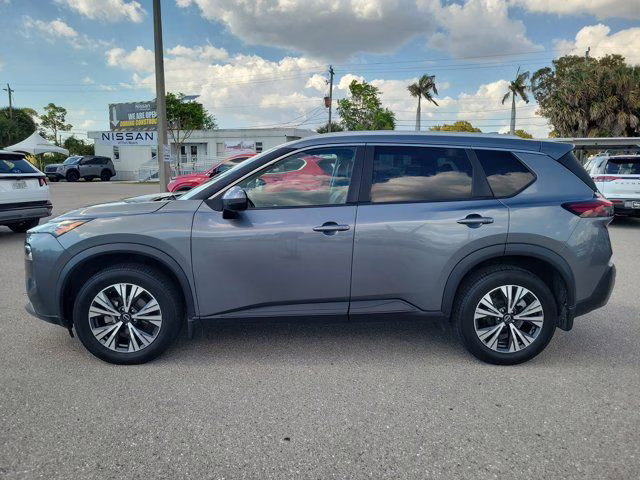 2023 Gun Metallic Nissan Rogue SV AWD SUV