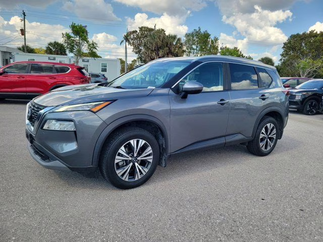 2023 Gun Metallic Nissan Rogue SV AWD SUV