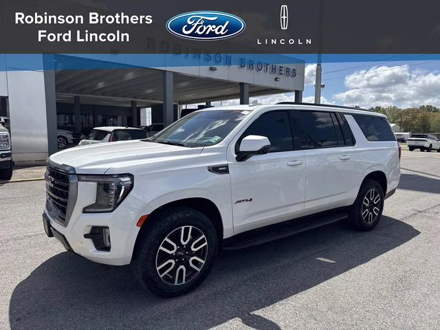 2024 White Frost GMC Yukon XL AT4 4X4 SUV