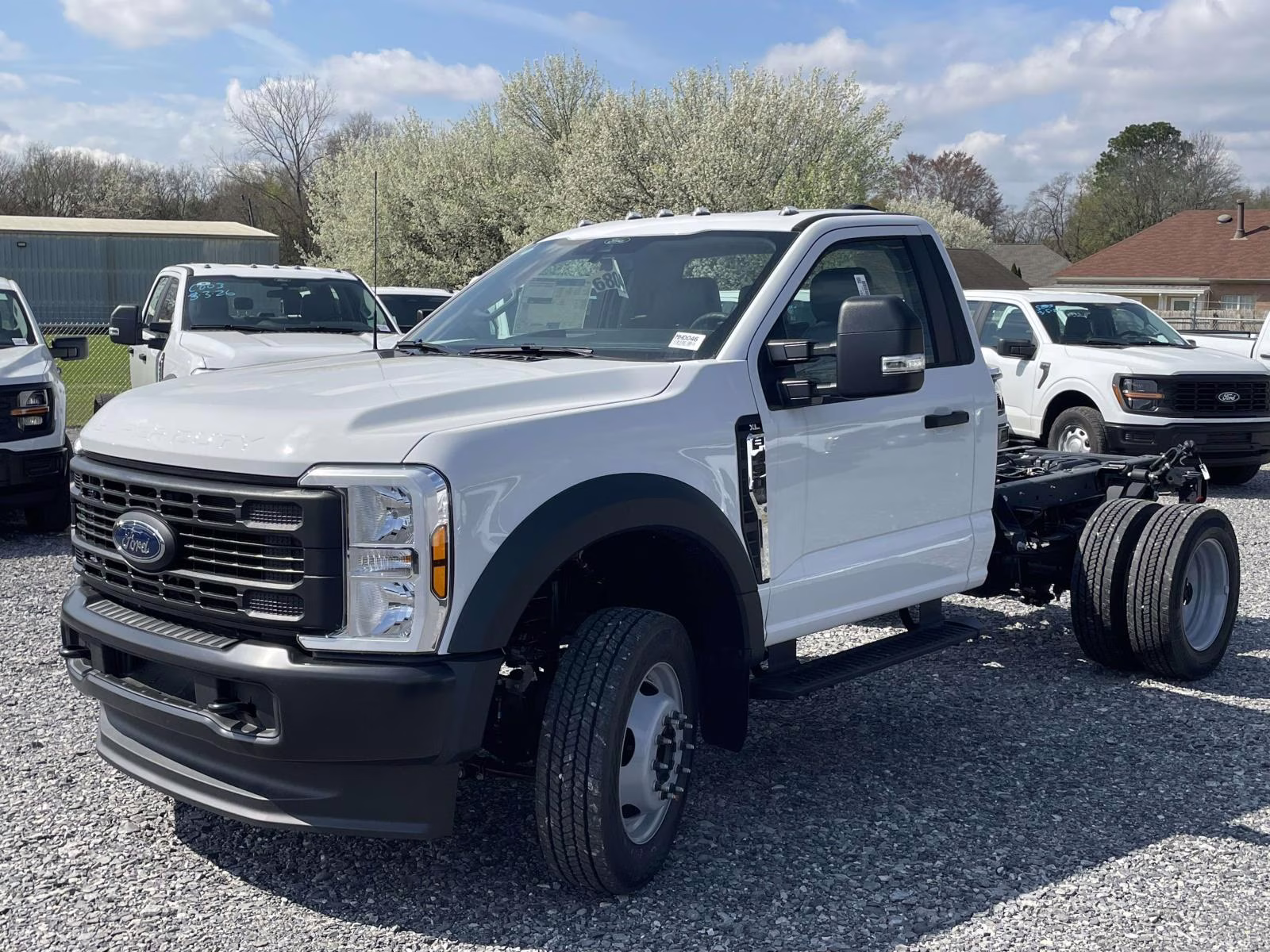2026 Oxford White Ford Super Duty F-450 DRW XL 4X4 Chassis