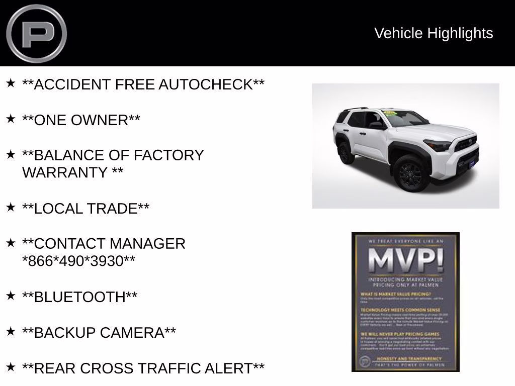 2025 Ice Toyota 4Runner SR5 RWD SUV