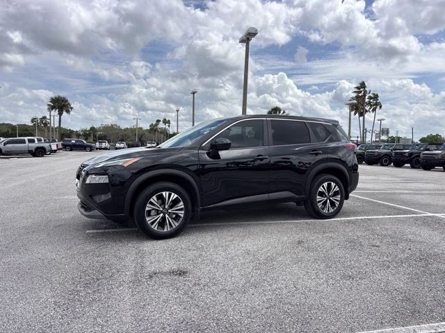2023 Super Black Nissan Rogue SV FWD SUV