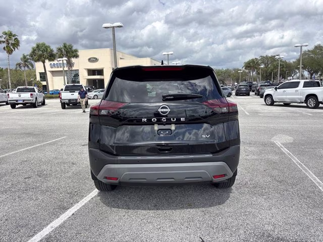 2023 Super Black Nissan Rogue SV FWD SUV