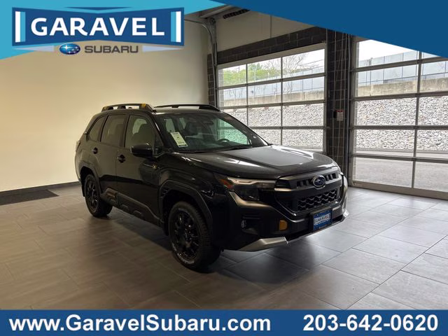 2026 Black Subaru Forester Wilderness AWD SUV