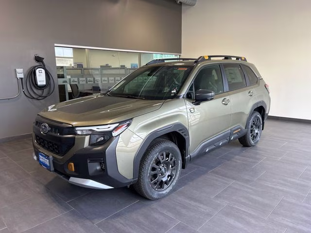 2026 Green Subaru Forester Wilderness AWD SUV