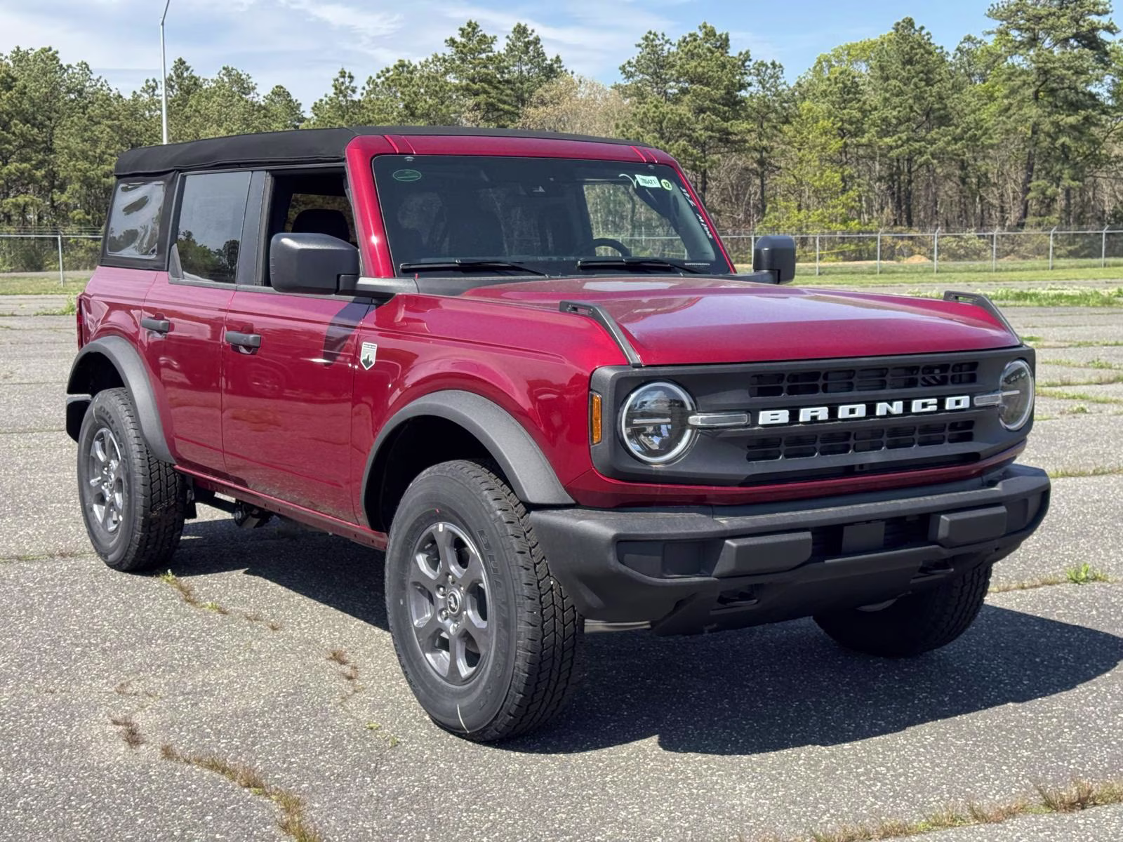 2026 Ruby Red Metallic Tinted Clearcoat Ford Bronco Big Bend 4 Door 4x4 4X4 SUV