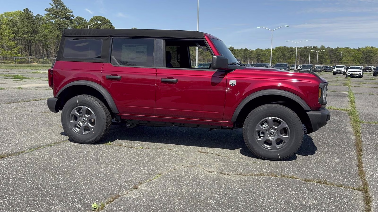 2026 Ruby Red Metallic Tinted Clearcoat Ford Bronco Big Bend 4 Door 4x4 4X4 SUV