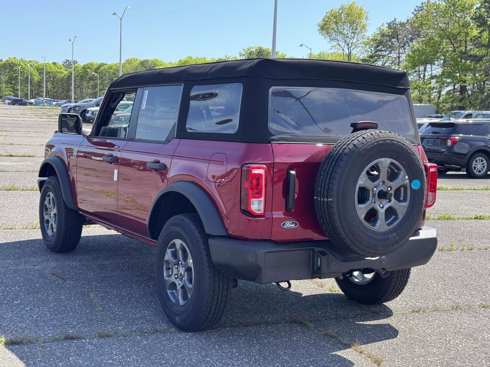 2026 Ruby Red Metallic Tinted Clearcoat Ford Bronco Big Bend 4 Door 4x4 4X4 SUV