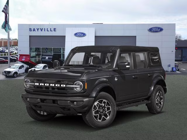 2026 Shadow Black Ford Bronco Outer Banks 4 Door 4x4 4X4 SUV