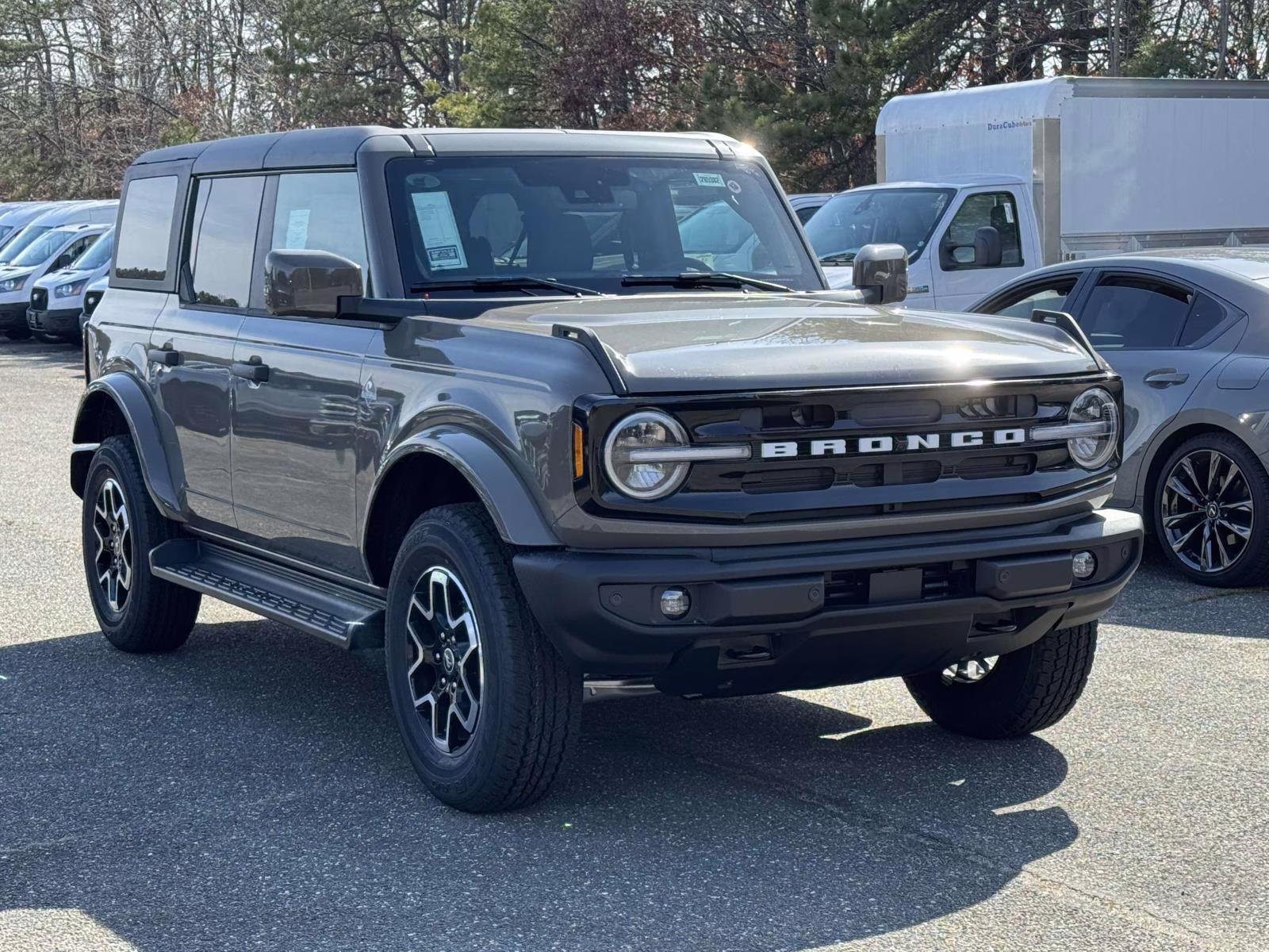 2026 Gray Ford Bronco Outer Banks 4X4 SUV