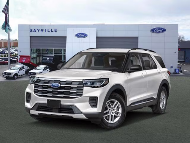 2026 Space White Metallic Ford Explorer Active w/100A Pkg 4WD 4X4 SUV