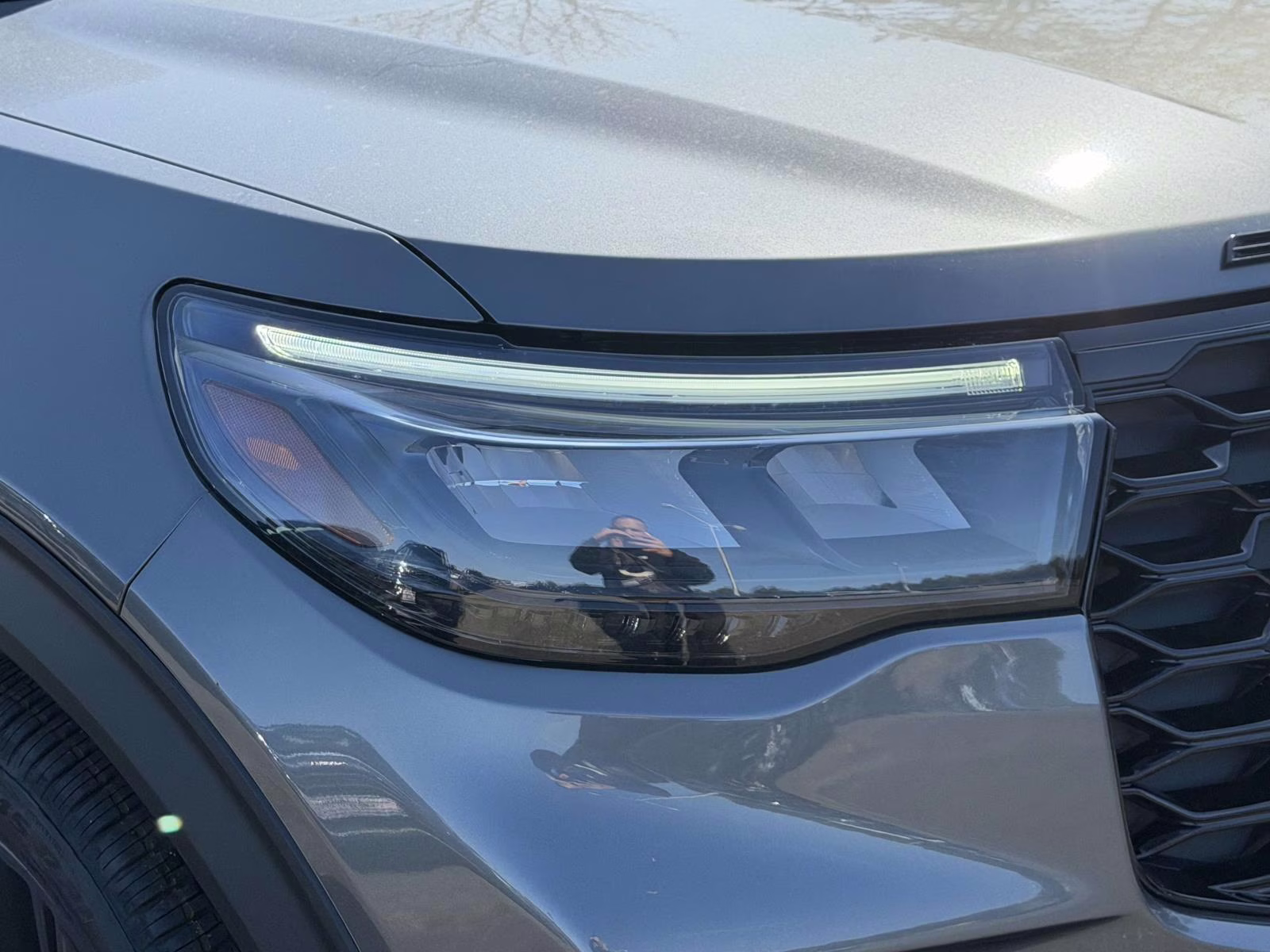 2026 Gray Ford Explorer ST-Line 4X4 SUV