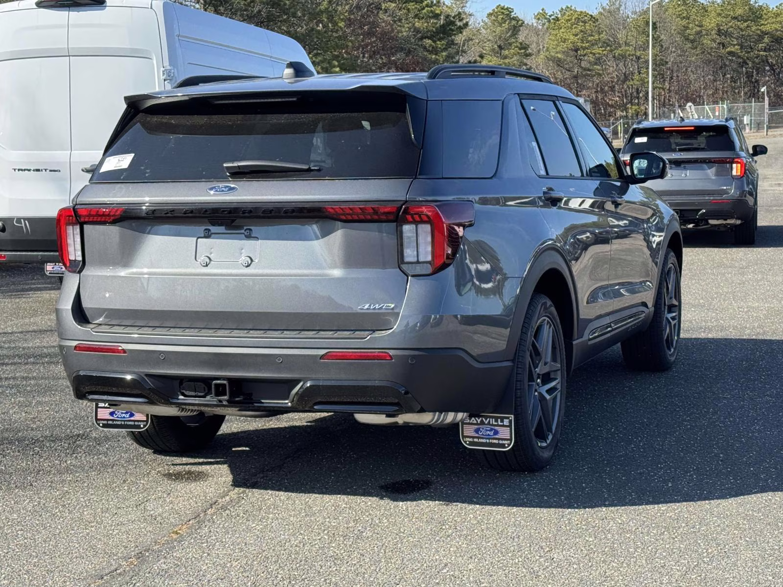 2026 Gray Ford Explorer ST-Line 4X4 SUV