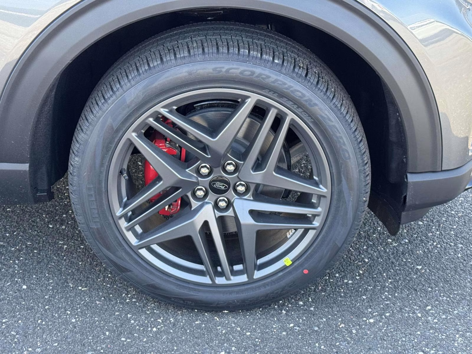 2026 Gray Ford Explorer ST-Line 4X4 SUV