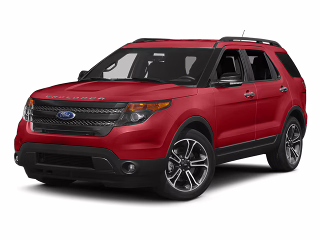 2014 Ruby Red Metallic Tinted Clearcoat Ford Explorer Sport 4X4 SUV