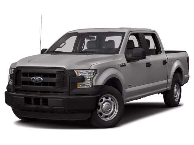 2015 Ingot Silver Metallic Ford F-150 XL 4X4 Truck