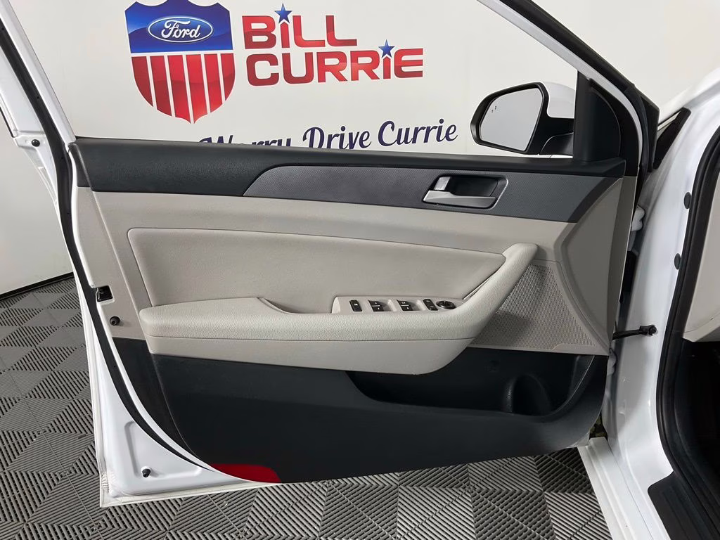 2018 Quartz White Pearl Hyundai Sonata SEL FWD Sedan