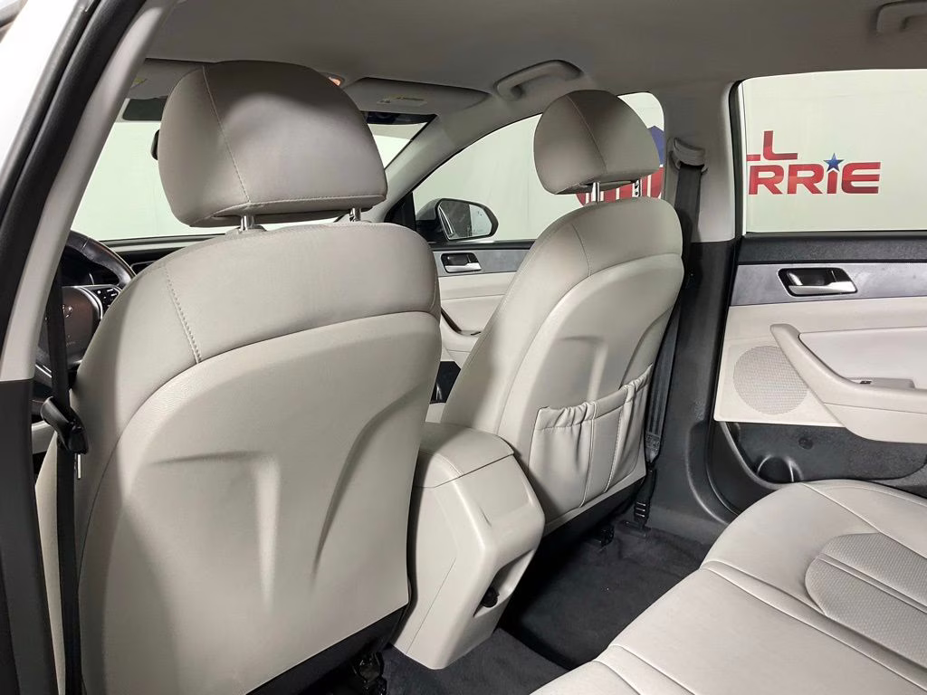 2018 Quartz White Pearl Hyundai Sonata SEL FWD Sedan