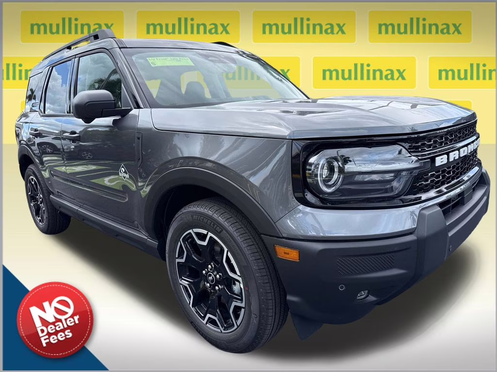 2026 Carbonized Gray Metallic Ford Bronco Sport Outer Banks 4X4 SUV